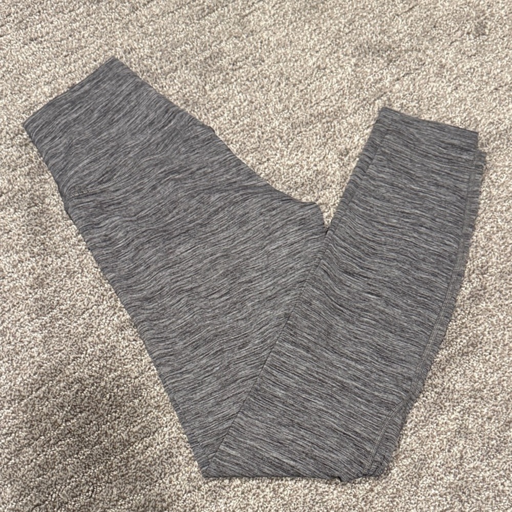 Lululemon Athletica Heathered Gray Leggings